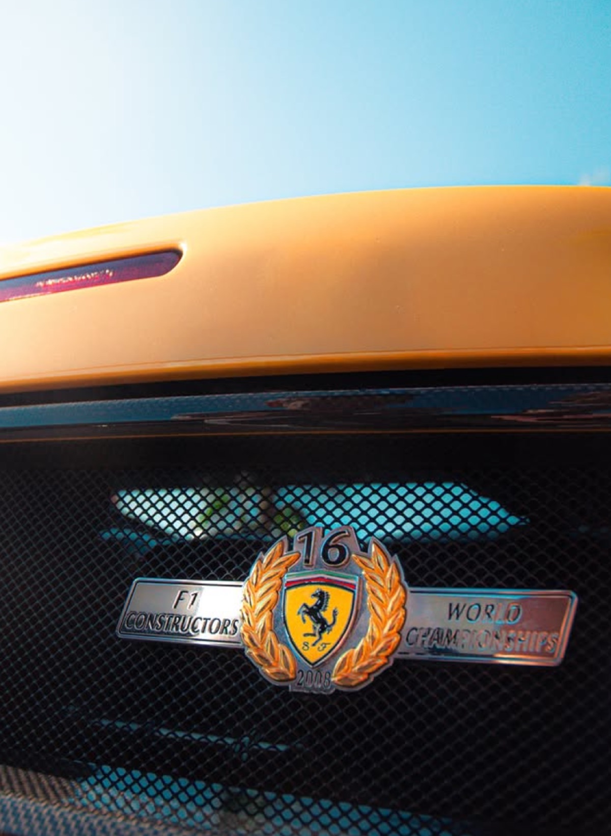 Ferrari F430 Spider — badge